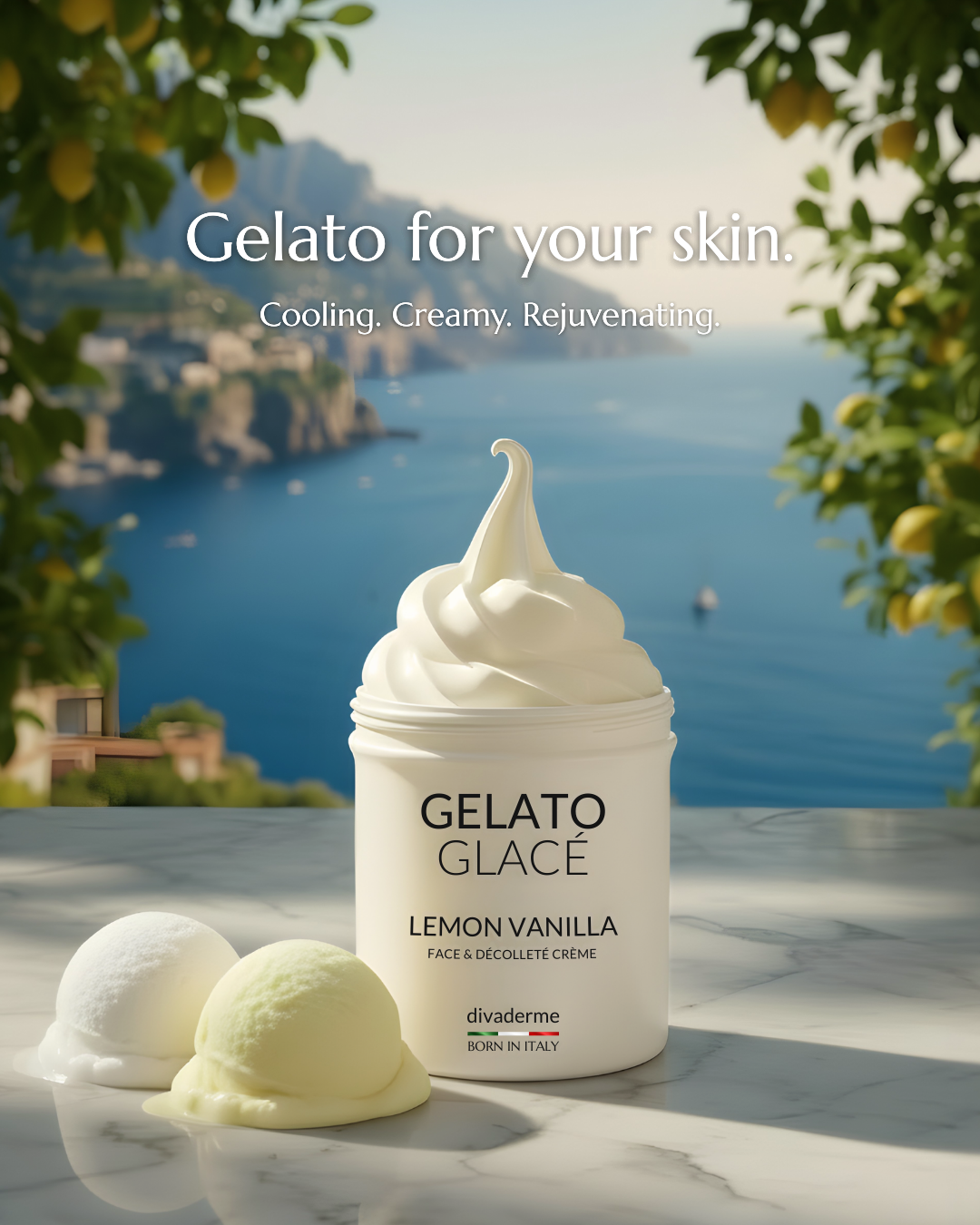 GELATO GLACÉ – LEMON VANILLA