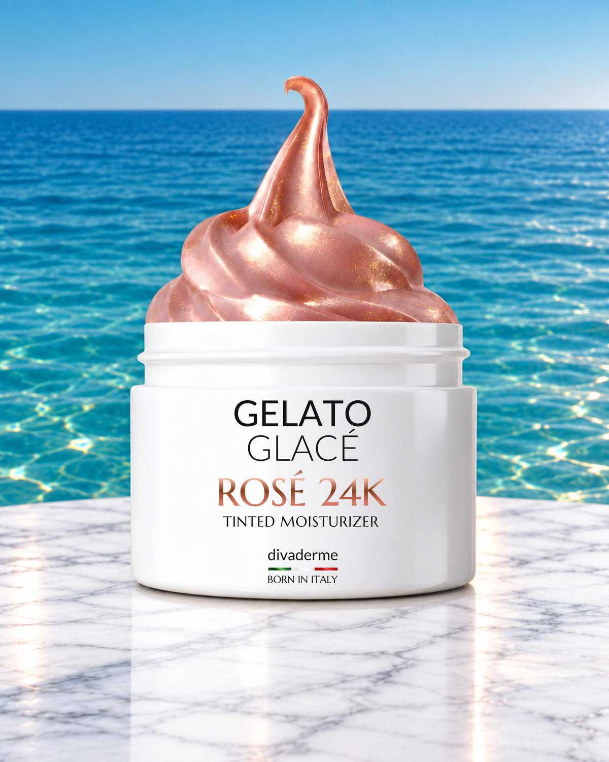 Rosé 24K Gold Cooling Moisturizer | Gelato Glacé